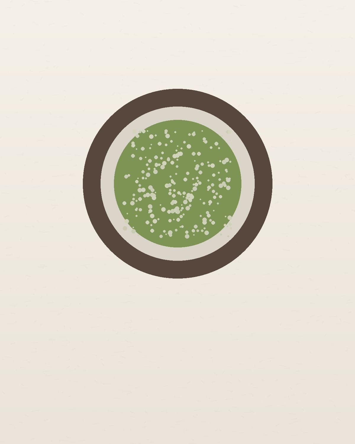 Open Hanacha Signature tin showing finely milled matcha