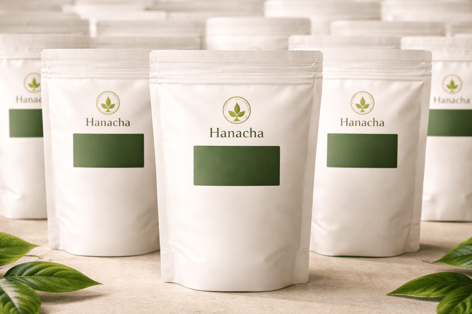 Hanacha wholesale pouches arranged for the homepage stockist invitation